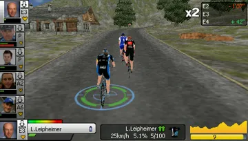 Pro Cycling Season 2007 - Le Tour de France (EU) screen shot game playing